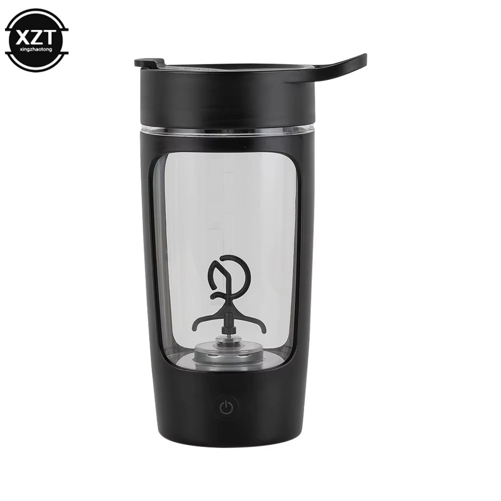 Revolutionize Your Fitness Routine with the 650Ml USB Electric Protein Shaker Bottle - Portable, Rechargeable, and Perfect for Smooth Blends!