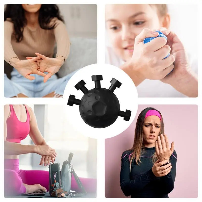 Enhance Your Grip Strength with the Hand Exercise Balls - Portable Finger Exerciser for All Ages