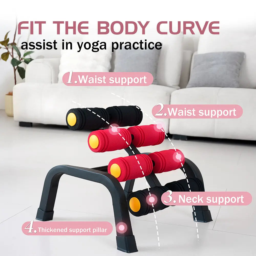 Magic BB Mini Inversion Table – Improve Blood Circulation & Relax Muscles Ideal for 25-54 Yrs Adults, Easy Home Setup, Spine-Friendly Gadget 2-Min Daily Stretch