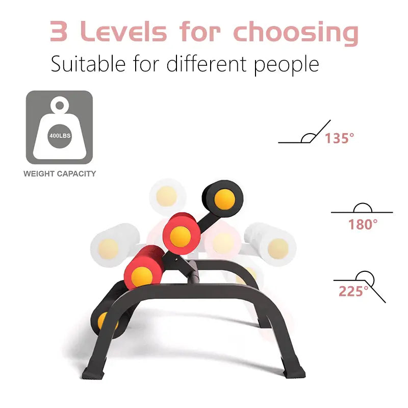 Magic BB Mini Inversion Table – Improve Blood Circulation & Relax Muscles Ideal for 25-54 Yrs Adults, Easy Home Setup, Spine-Friendly Gadget 2-Min Daily Stretch