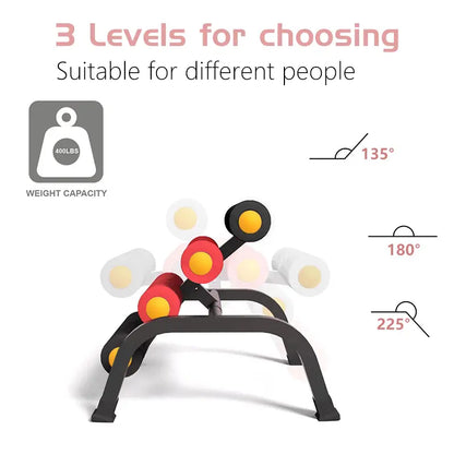 Magic BB Mini Inversion Table – Improve Blood Circulation & Relax Muscles Ideal for 25-54 Yrs Adults, Easy Home Setup, Spine-Friendly Gadget 2-Min Daily Stretch