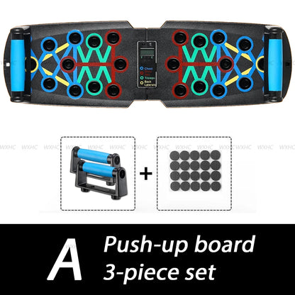 Revolutionary Automatic Count Push-Up Board: Your Ultimate Home Gym Companion for Comprehensive Chest, Abdomen, Arms, and Back Training