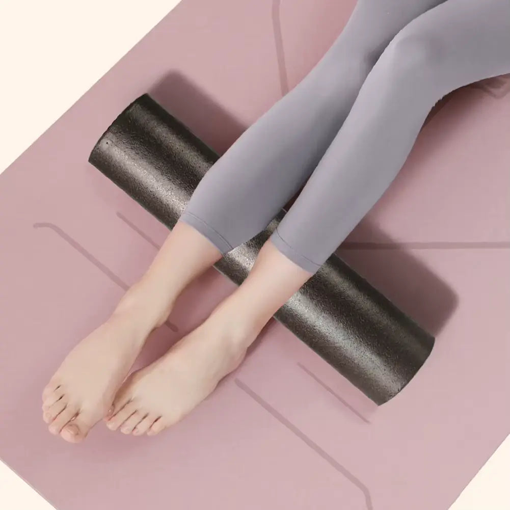 Experience Ultimate Muscle Relief with Our 12 Inch High Density Foam Roller - Perfect for Yoga, Pilates, and Physical Therapy!