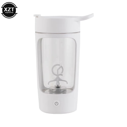 Revolutionize Your Fitness Routine with the 650Ml USB Electric Protein Shaker Bottle - Portable, Rechargeable, and Perfect for Smooth Blends!