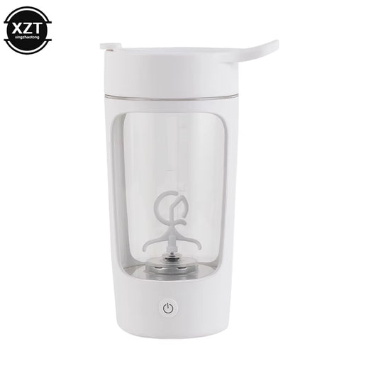 Revolutionize Your Fitness Routine with the 650Ml USB Electric Protein Shaker Bottle - Portable, Rechargeable, and Perfect for Smooth Blends!