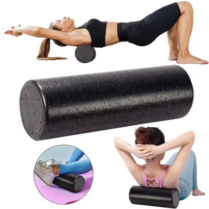 Experience Ultimate Muscle Relief with Our 12 Inch High Density Foam Roller - Perfect for Yoga, Pilates, and Physical Therapy!