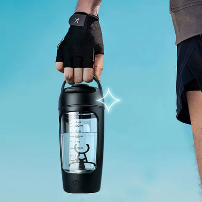 Revolutionize Your Fitness Routine with the 650Ml USB Electric Protein Shaker Bottle - Portable, Rechargeable, and Perfect for Smooth Blends!